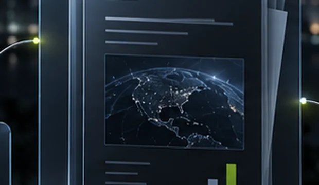 Layered reports and charts used to represent an executive brief.